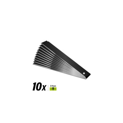 10 db tartalék fekete penge 9 mm | RCsvet