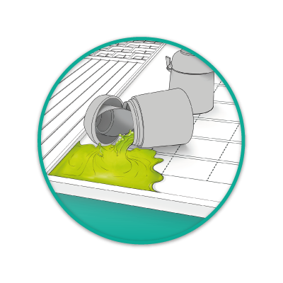 Szilikon festőszőnyeg szélekkel | RCsvet