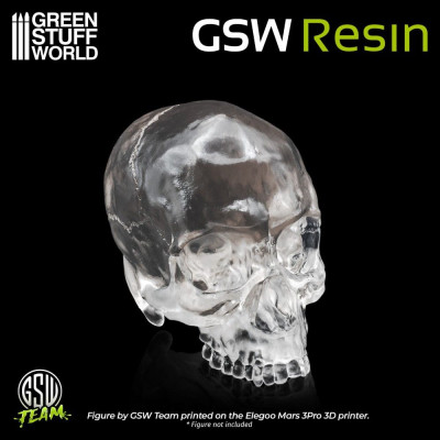 3D nyomtatókhoz való gyanta - ABS-szerű átlátszó 1000ml | RCsvet