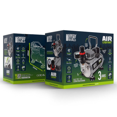 Kis légpisztoly kompresszor szabályozóval és szűrővel | RCsvet
