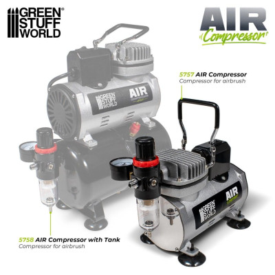 Kis légpisztoly kompresszor szabályozóval és szűrővel | RCsvet