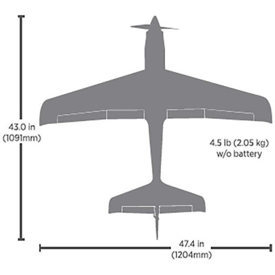 E-flite V1200 1.2m PNP