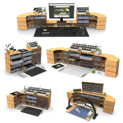 Rakásolható, nyitott tárolómodul mágnesekkel | RCsvet