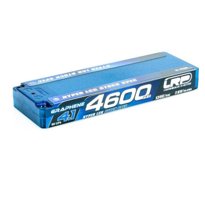 HV Hyper LCG Stock Spec GRAPHENE-4.1 4600mAh Hardcase Aku - 7.6V LiPo - 135C/65C