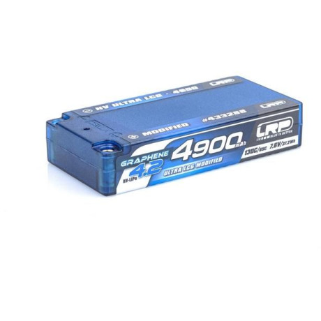HV Ultra LCG Modified Shorty GRAPHENE-4.2 4900mAh Hardcase aku - 7.6V LiPo - 130C/65C