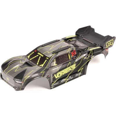 Arrma karosérie bezsponková Vorteks 2WD 1:10 žlutá/černá