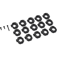 Alkatrész Arrma Mini 1:16 RC autómodellekhez: motortartó készlet (15), a fogak közötti rés pontos meghatározásához az áttétel szerint.