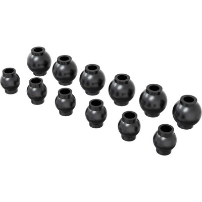 Arrma kuličky kulových čepů ocelové: Mini Kraton