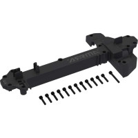 Arrma Mini 1:16 (Mini Kraton) RC autómodellek alkatrésze: kompozit alváz felső lemez. Csavarok M2,5x12mm (12), M2,5x20mm (1).