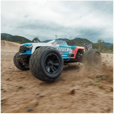 Arrma Mini Kraton 3S DSC BLX 1:16 4WD RTR červená/modrá