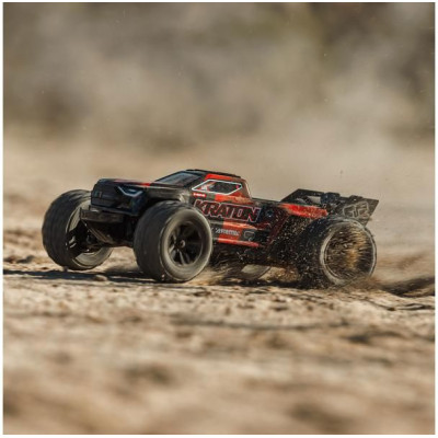 Arrma Mini Kraton 3S DSC BLX 1:16 4WD RTR Basic černá/červená