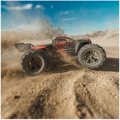 Arrma Mini Kraton 3S DSC BLX 1:16 4WD RTR Basic černá/červená