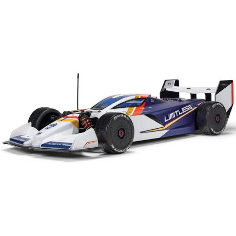 Arrma Limitless 8S BLX 1:7 4WD AVC RTR bílá/modrá