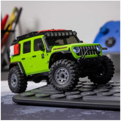 Axial SCX30 Jeep Wrangler JLU 4WD 1:30 RTR zelený