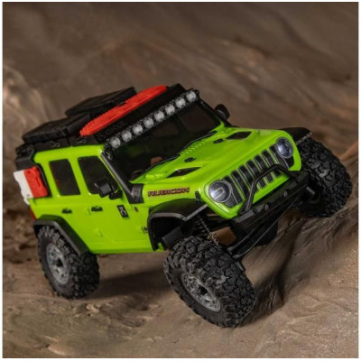 Axial SCX30 Jeep Wrangler JLU 4WD 1:30 RTR zelený