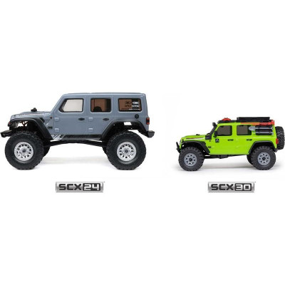 Axial SCX30 Jeep Wrangler JLU 4WD 1:30 RTR zelený