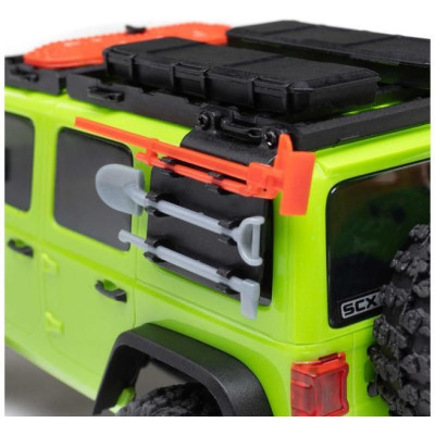 Axial SCX30 Jeep Wrangler JLU 4WD 1:30 RTR zelený