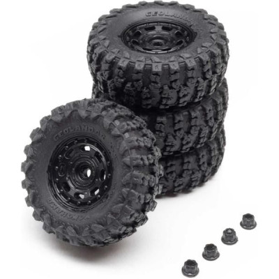 Axial SCX30 Jeep Wrangler JLU 4WD 1:30 RTR zelený