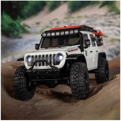 Axial SCX30 Jeep Wrangler JLU 4WD 1:30 RTR bílý