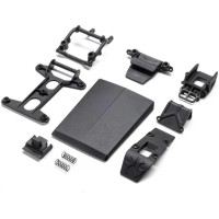 Alkatrész Axial SCX10 III RC autómodellhez: Coyote rögzítőelem. Pro-line Coyote karosszériához tervezve.