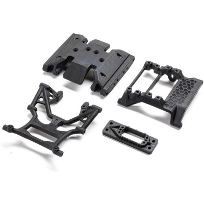 Axial držák serva, ližina, příčník: SCX10 III HP