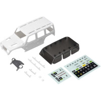 Alkatrész Axial SCX30 RC autómodellekhez: Jeep Wrangler JLU karosszéria.