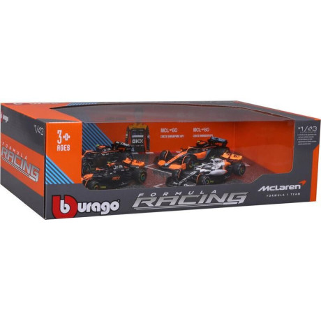Bburago McLaren F1 Team 1:43 NO4 Lando Norris (dárkový set 4ks)