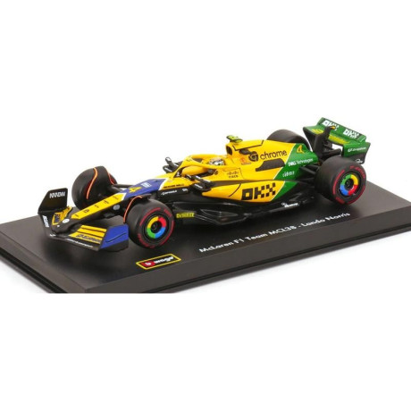 Bburago McLaren F1 Team MCL38 (2024) 1:43 NO4 Norris Senna Edition (s jezdcem)