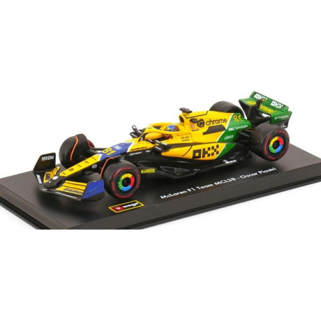 Bburago McLaren F1 Team MCL38 (2024) 1:43 NO81 Piastri Senna Edition (s jezdcem)