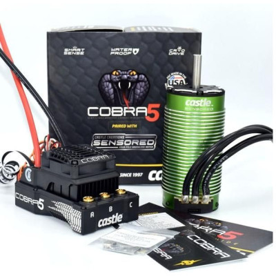 Castle motor 2028-800ot/V, reg. Cobra 5