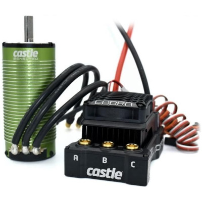 Castle motor 1721-1260ot/V, reg. Cobra 5