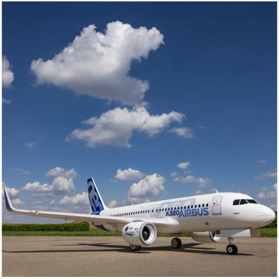 E-flite Airbus A320neo 1.5m EDF AS3X+ SAFE Select BNF Basic