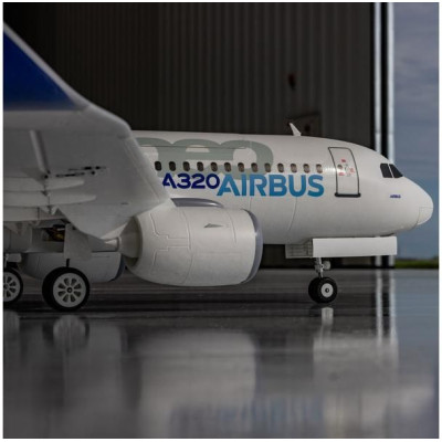 E-flite Airbus A320neo 1.5m EDF AS3X+ SAFE Select BNF Basic