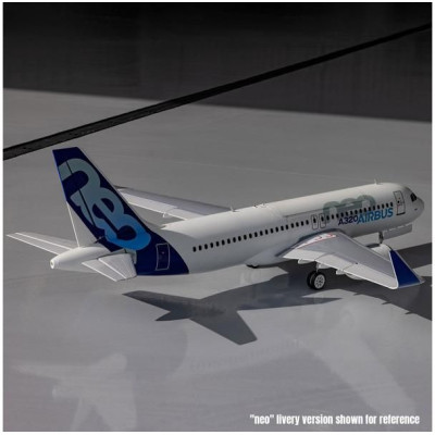 E-flite Airbus A320neo 1.5m EDF AS3X+ SAFE Select BNF Basic bílý