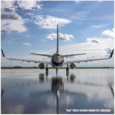 E-flite Airbus A320neo 1.5m EDF AS3X+ SAFE Select BNF Basic bílý