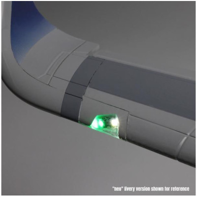 E-flite Airbus A320neo 1.5m EDF AS3X+ SAFE Select BNF Basic bílý