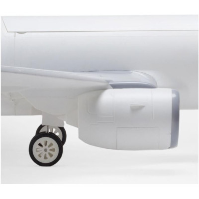 E-flite Airbus A320neo 1.5m EDF AS3X+ SAFE Select BNF Basic bílý