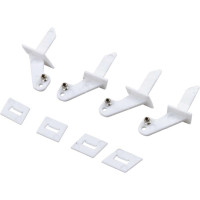 Az E-flite Viper EDF 0,53m RC modelljének alkatrésze: vezérlőkarok.