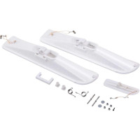 Tuningolás az E-flite Timber 1.5m 10-Year AE RC modellrepülőgéphez: sílécek. Szállj fel és szállj le a modellel a hóban, és tapasztalj meg egy újfajta szórakozást.