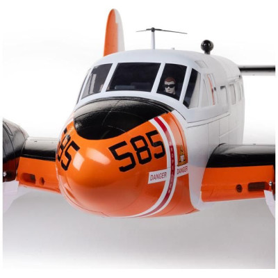 E-flite Beechcraft D18/RC-45J 1.5m BNF Basic AS3X+ SAFE Select