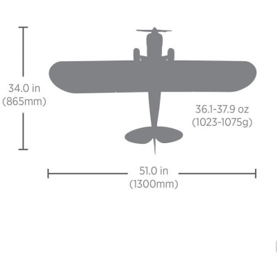 Hobbyzone Carbon Cub S 2 1.3m Cleetus McFarland SE RTF Basic