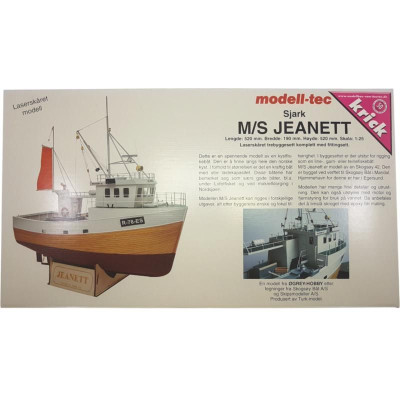 Modell-Tec MS Jeanett 1:25 kit