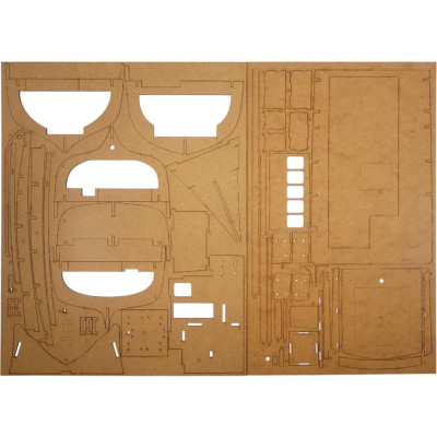 Modell-Tec MS Jeanett 1:25 kit