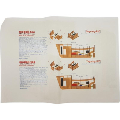 Modell-Tec MS Jeanett 1:25 kit