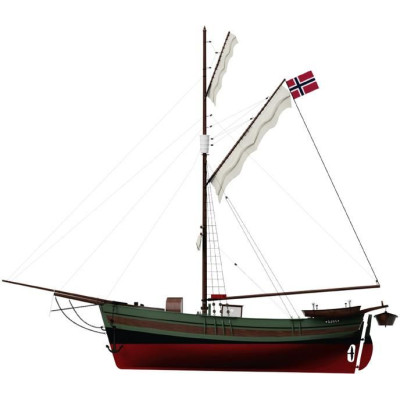 Modell-Tec Výzkumná plachetnice Gjoa 1:50 kit