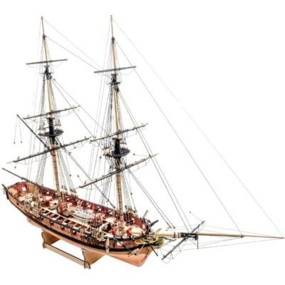 Vanguard Models HM Brig Harpy 1796 1:64 kit + měděné plankování