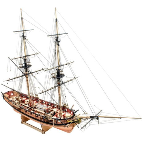 Vanguard Models HM Brig Harpy 1796 1:64 kit + měděné plankování
