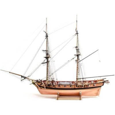 Vanguard Models HM Brig Harpy 1796 1:64 kit + měděné plankování