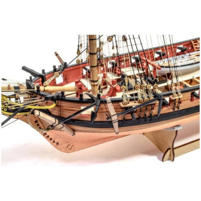 Vanguard Models HM Brig Harpy 1796 1:64 kit + měděné plankování