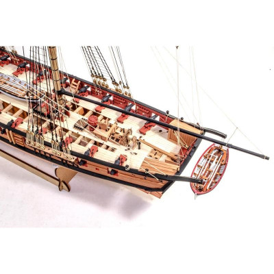 Vanguard Models HM Brig Harpy 1796 1:64 kit + měděné plankování